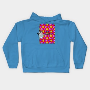 Happy New Year Pattern Kids Hoodie